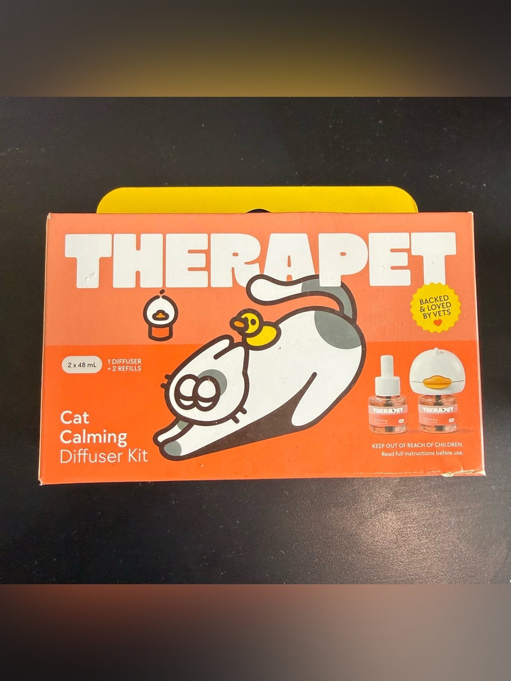 Therapet MD Cat Calming Diffuser Kit w/ 2 Refills (60-Day Supply) NEW